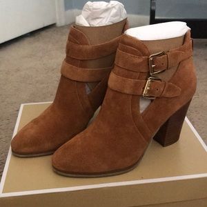 Michael Kors Walden Suede Bootie